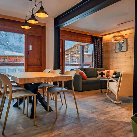 Apartmán Arc 2000 -location De 2 Et 1 Avec Balcon Et Vue