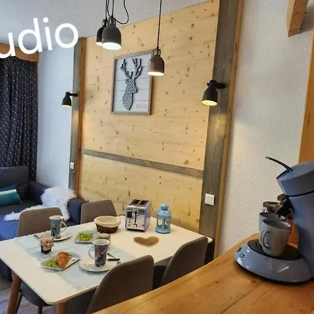 Arc 2000 -location De 2 Et 1 Avec Balcon Et Vue Apartman *