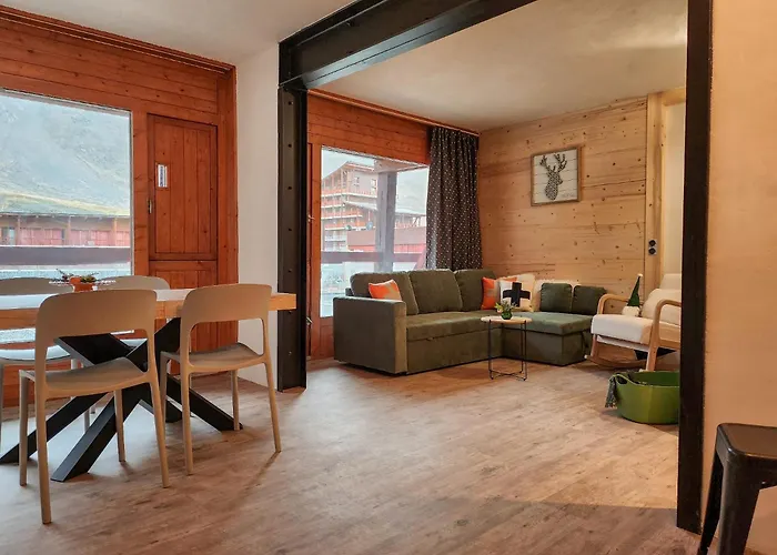 Apartamento Arc 2000 -location De 2 Et 1 Avec Balcon Et Vue