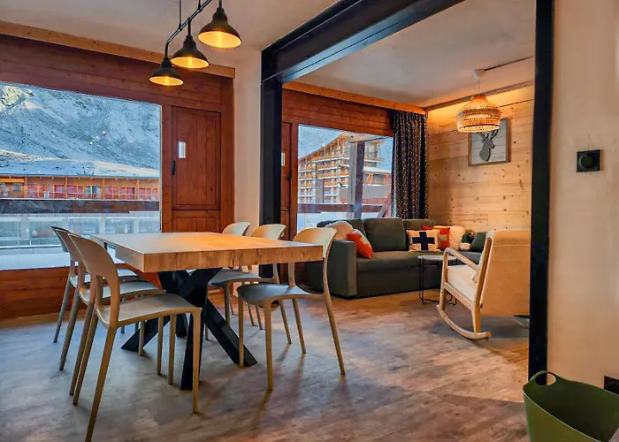 Apartamento Arc 2000 -location De 2 Et 1 Avec Balcon Et Vue