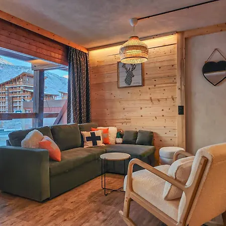 Daire Arc 2000 -Location Appartements Et De 1 Studio Avec Balcon, Vue, Ski In Off, Wi-Fi Les Arcs (Savoie)