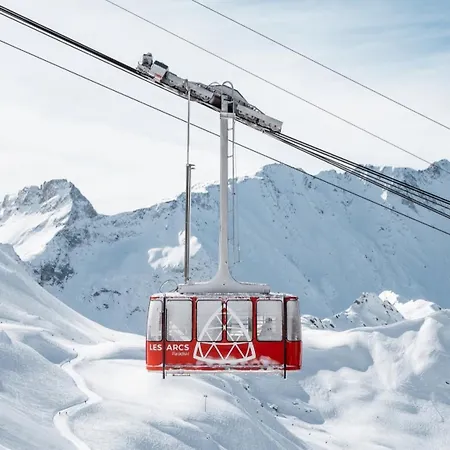 Arc 2000 -Location Appartements Et De 1 Studio Avec Balcon, Vue, Ski In Off, Wi-Fi Appartement *